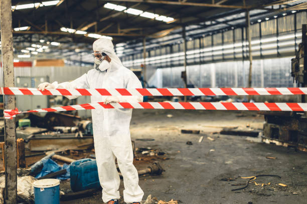 Professional Hoarding Cleanup technician working in Eureka Springs, AR